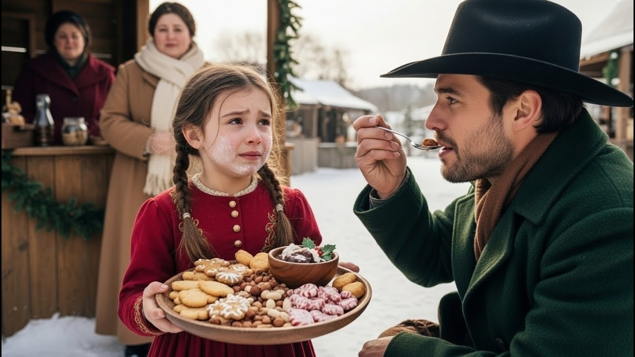 „Senki sem kérte Anya karácsonyi ételét” – mondta a kislány –, amíg egy cowboy oda nem suttogta: