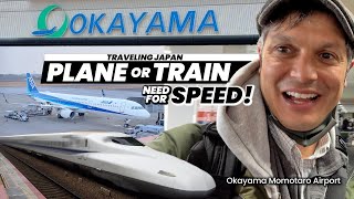 Plane or Shinkansen for Speed to Okayama? | Traveling Japan from Tokyo