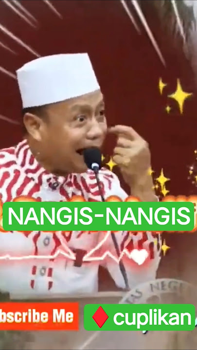 NANGIS NANGIS TU♦ CERAMAH LUCU USTADZ DAS'AD LATIF @religiislamindonesiachannel85