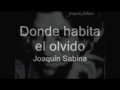 Joaquin Sabina   Donde Habita el olvido