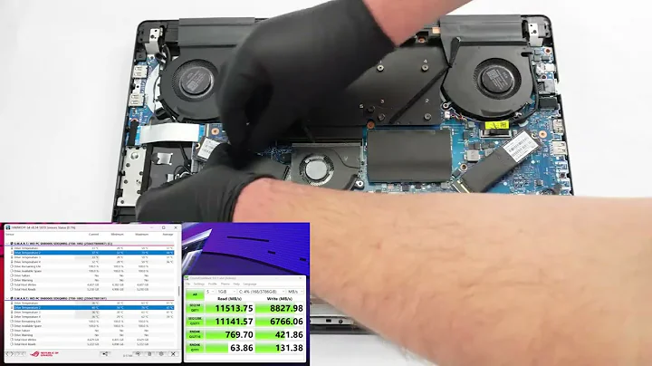 ASUS ROG Strix SCAR 18 G835 2025 disassembly