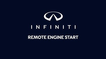 2026 INFINITI QX80 - Remote Engine Start