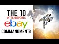 10 @technsports Commandments To Build a $1 Million a Year eBay Store