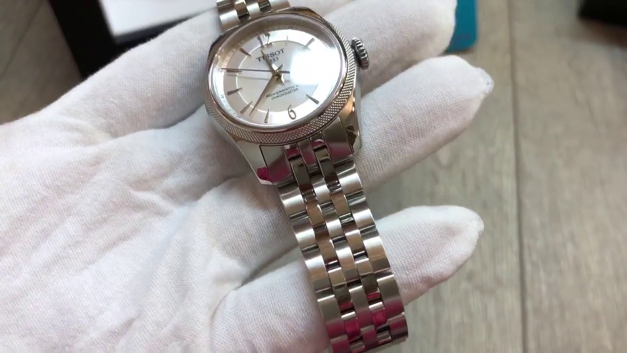 Ladies Watch TISSOT Ballade Automatic Certified by COSC Stainless Steel  T1082081111700 - E-oro.gr TISSOT WATCHES
