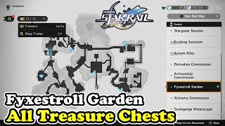 Honkai Star Rail Fyxestroll Garden Treasure Chest locations