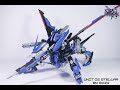 CUSTOM BUILD : RZ UNIT 02 MG 1/100 STELLAR GUNDAM (TRANSFORMABLE GUNDAM)
