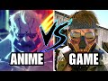 Cyberpsycho in anime vs in game