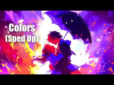 Colors - Sped Up (Official Lyric Video) | Jake Llaguno