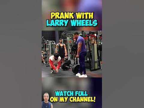 Larry wheels fake weights prank😇 #motivation #shorts - YouTube