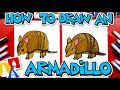 How To Draw An Armadillo