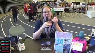 Celebrity Author Erin Kelly Tainted Moonlight Interview  @ Syracuse Ny Comic Con 2017 Wealth