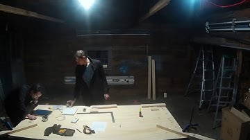 MaslowCNC temporary frame build, time lapse