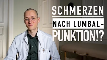 Wie lange Probleme nach Lumbalpunktion?