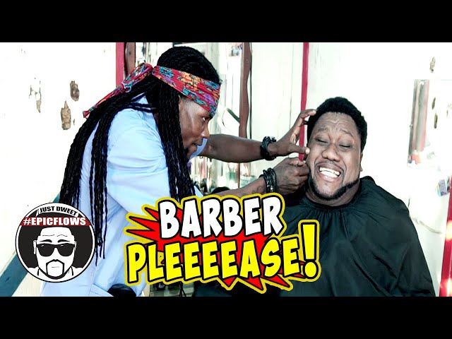 BARBER put his balls on my KNEE | Very Funny Jamaican Comedy Sketch Song | #EPICFLOWS class=
