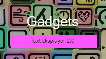 Dreams PS4 Gadget Tutorial: Text Displayer v2.0