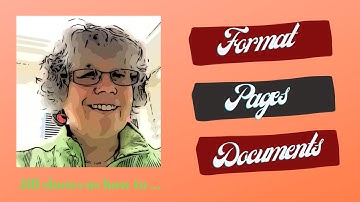 Pages for Mac--Formatting Text