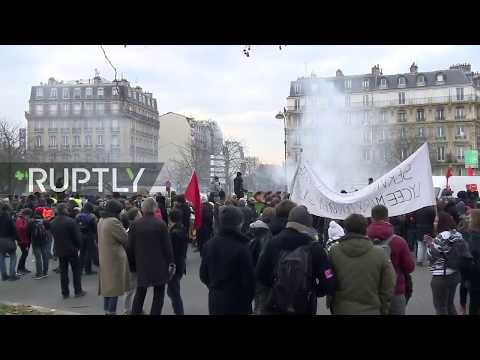 LIVE: French unions call for “day of action” in Paris - MUTED