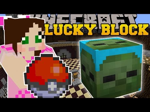 Minecraft: POKEMON CHALLENGE GAMES - Lucky Block Mod 