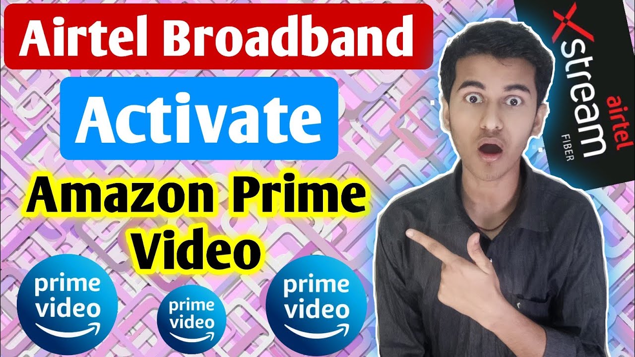how to claim amazon prime airtel broadband