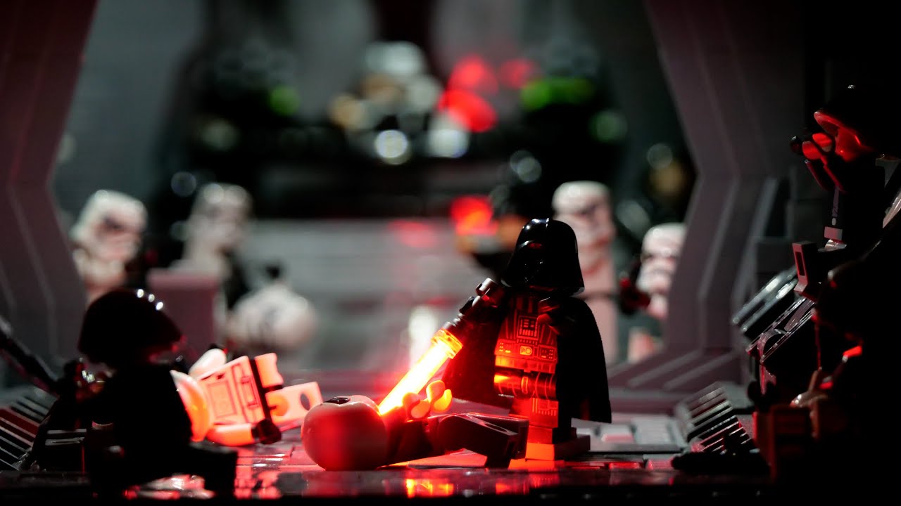 LEGO Star Wars Imperial Headquarters on Zeffo MOC at Night! YouTube