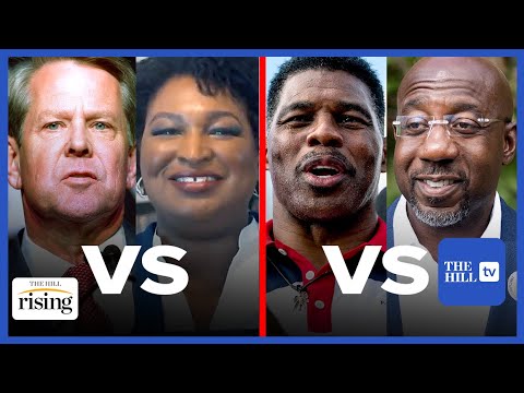 Abrams & Kemp CLASH In Final Debate, SWEAR To Accept Election Results. Warnock Leads Walker 3 Pts