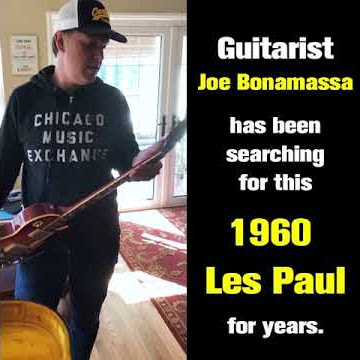 Joe Bonamassa finally finds Tommy Bolin of Deep Purple's 1960 Les Paul