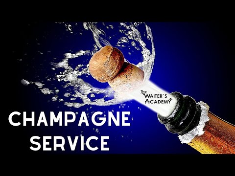 Video: How To Arrange A Bottle Of Champagne