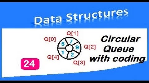 Circular Queue - Insertion/Deletion -  with coding (part 2)