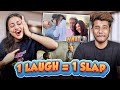 Try not to laugh challenge with nishu  1 laugh  1 slap