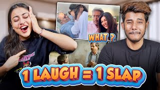 Try Not To Laugh Challenge With Nishu 1 Laugh 1 Slap