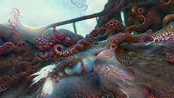 "River Flight" AI Evolved Art