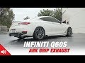 2017 infiniti q60s with ark performance grip exhaust