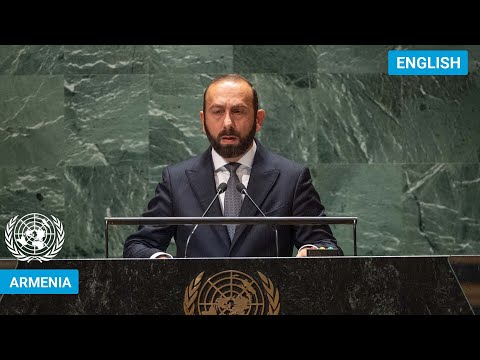 🇦🇲 Armenia - Minister for Foreign Affairs Addresses United Nations General Debate, 78th Session