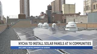NY1: NYCHA to install solar panels at 14 developments