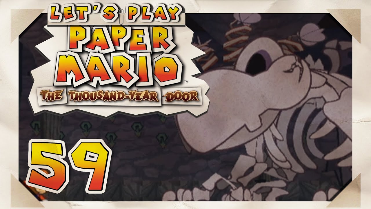 Let's Play Paper Mario: The Thousand-Year Door [59] | Vs. Bonetail (Pit ...