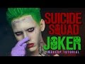 Suicide Squad JOKER Makeup Tutorial - YouTube