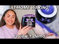 I TRIED AT-HOME WAXING | Reviewing Tress Wellness Wax Warmer