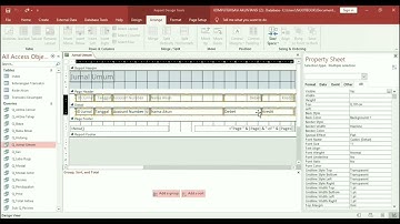 Tutorial Access Cara Membuat Laporan Keuangan Part 13/15 Jurnal Umum