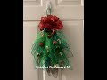 Christmas tree on my small triangle board| Easy DIY Wreath