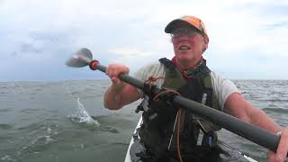 Kajakken Naar En Kamperen Op De Razende Bol.