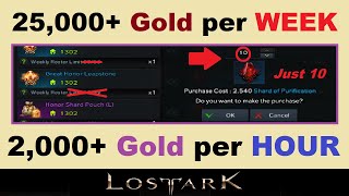 An *INSANE* Gold Farming Method ~IF DONE CORRECTLY!!~ in Lost Ark.. (Correct Strategy Explained)