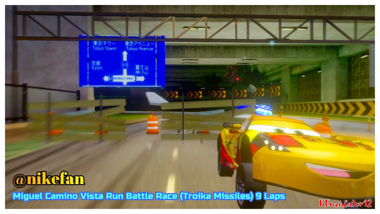 Cars 2 The Video Game | Miguel Camino - Battle Race (Troika Missiles ...