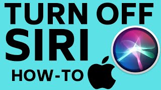 How to Turn Off Siri - Disable Siri on iPhone & iPad