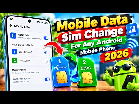 Mobile Data SIM Change in Any Android Mobile Phone 2026 📱