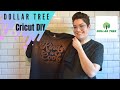 How to DIY Custom Shirts with Bleach!| Dollar Tree DIY & Cricut