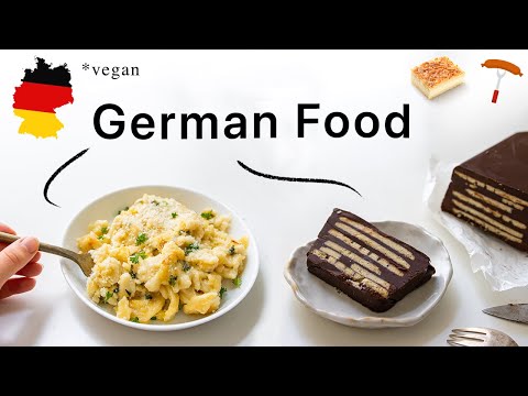 5 German Recipes, but make them vegan. childhood favorites