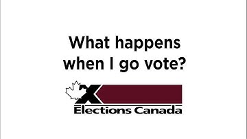 What Happens When I Go To Vote At The Polling Station? | Elections Canada