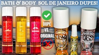 (Review) NEW! Bath & Body Works Sol de Janeiro Dupes + Layering  Combinations! #bathandbodyworks