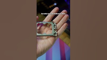 How to Install a Contact Frame for Intel CPUs #shorts