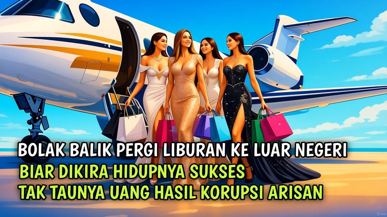 NIPU UANG ARISAN UNTUK MEMENUHI GENGSI - SINETRON ANIMASI 